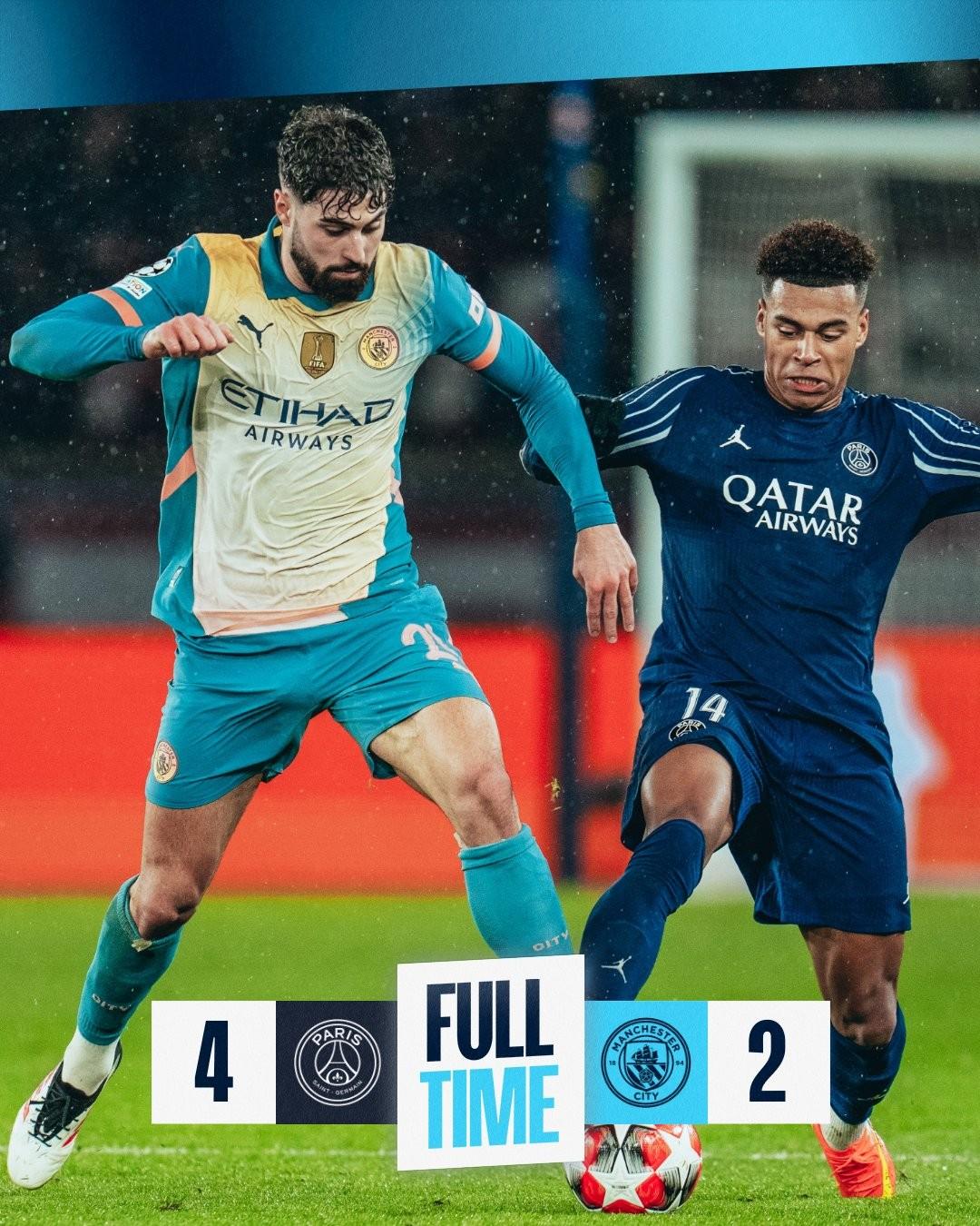 曼城淘汰对手，成功晋级下一轮